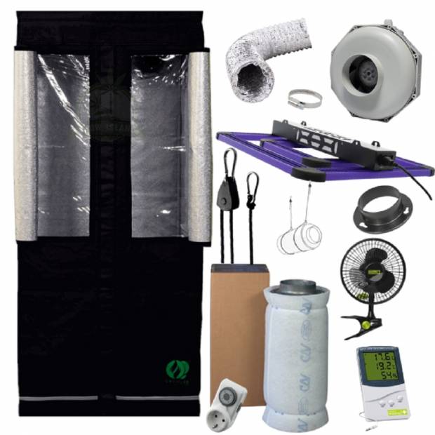 Komplettset Öko 80x80, 200W LED