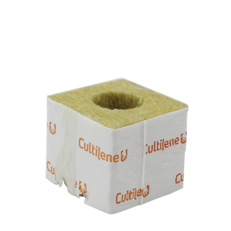 Cultilene Steinwollwürfel 7,5x7,5cm grosses Loch