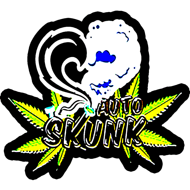 original Skunk logo with a skunk
