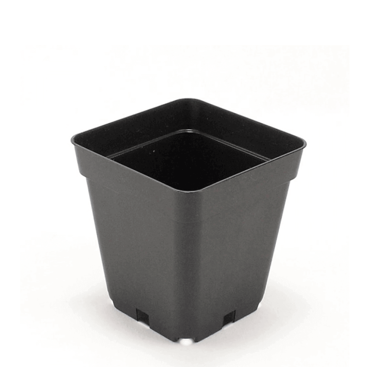 Flexibler viereckiger Pflanzentöpfe 10x10x11cm 0,69l