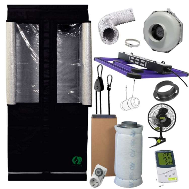 Komplettset Öko 80x80, 200W LED