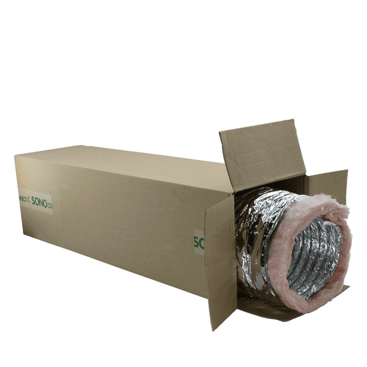 Sonoconnect 10m flexibler Aluschlauch schalldicht, 315mm