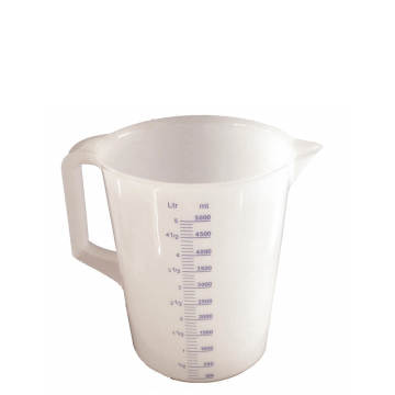 Messbecher gross 5000ml / 100ml