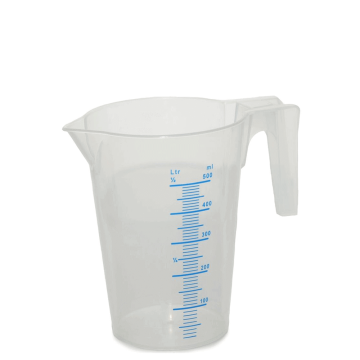 Messbecher gross 500ml / 10ml